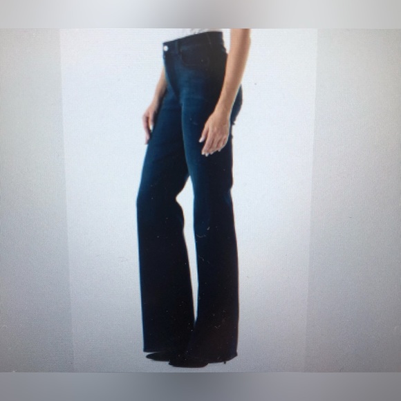 FIDELITY FAITH LOVE DEVOTION BOOT CUT DARK WASH JEANS - Picture 1 of 12